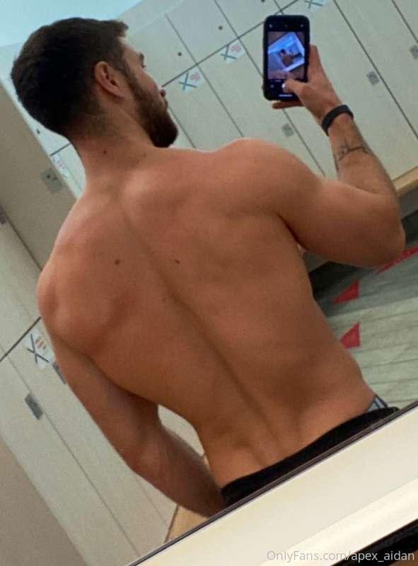 A post back workout selfie.