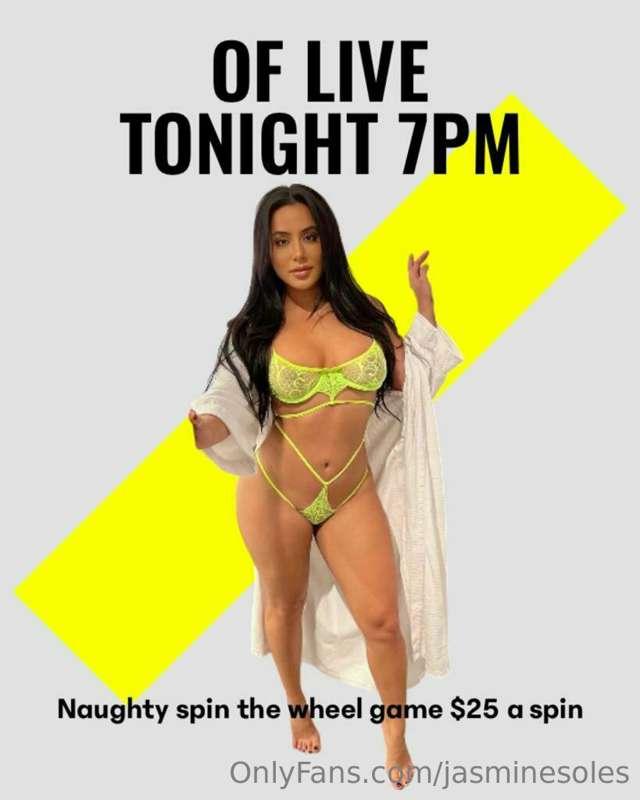 ✨ ***IM GOING LIVE TODAT AT 7PM*** ✨
          DONT MISS OUT..