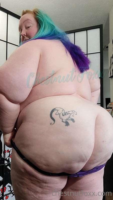 Am I wearing purple mummy panties when it's not Halloween? A..