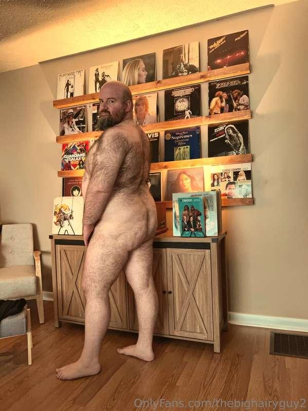 Come over and put a record on. 