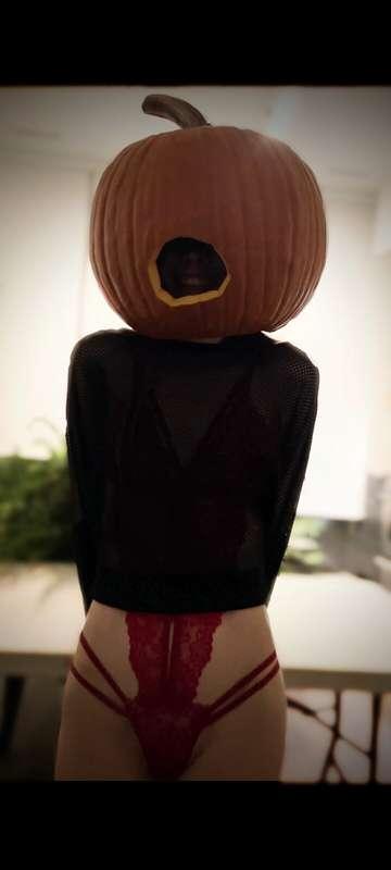 Have you ever gotten head from Pumpkin head?