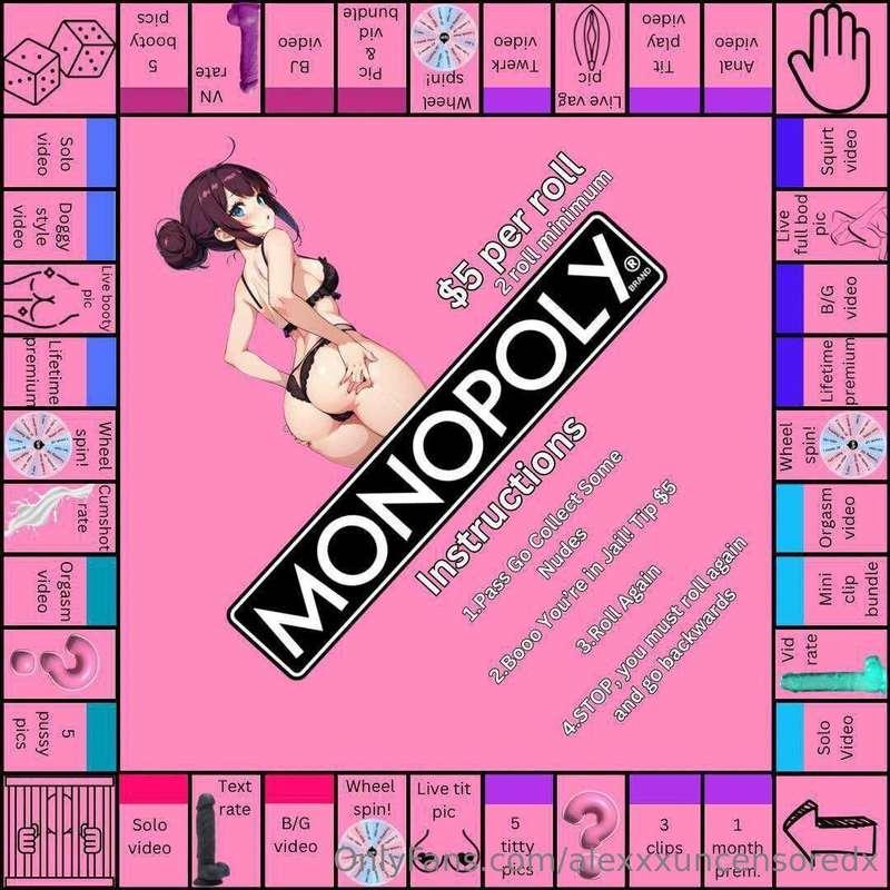 Tip $5 for a roll—no risks, only rewards. My game, your priz..