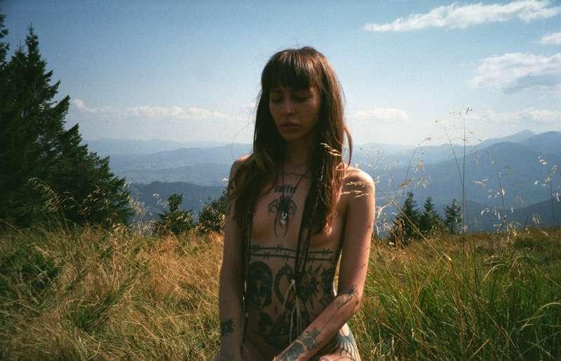 In the Carpathian wilderness.🌝🌾🦎⛰️
