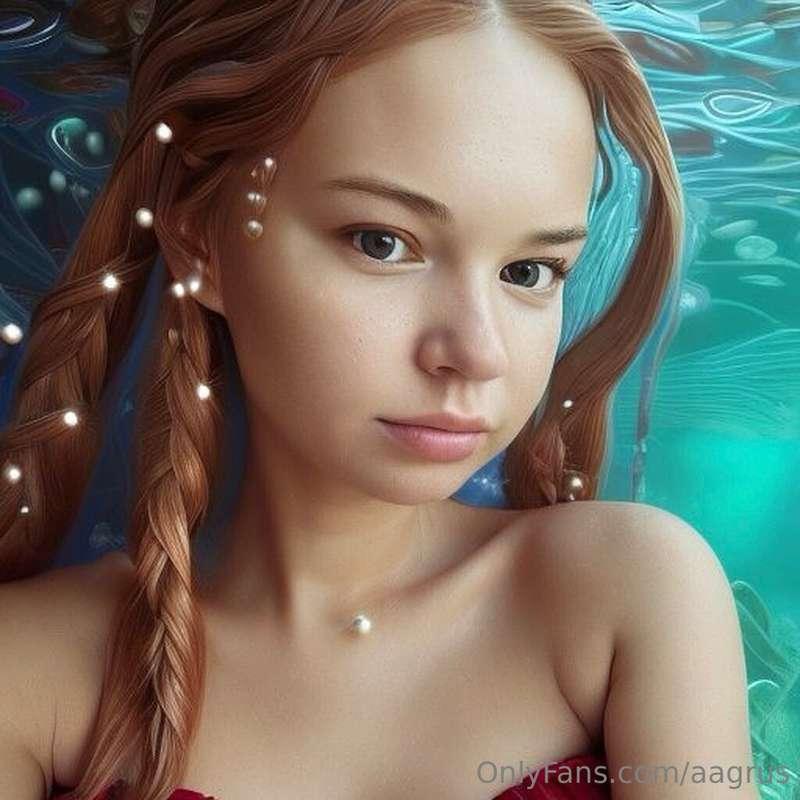 don't ruin me, I changed the photo) do you like the mermaid ..