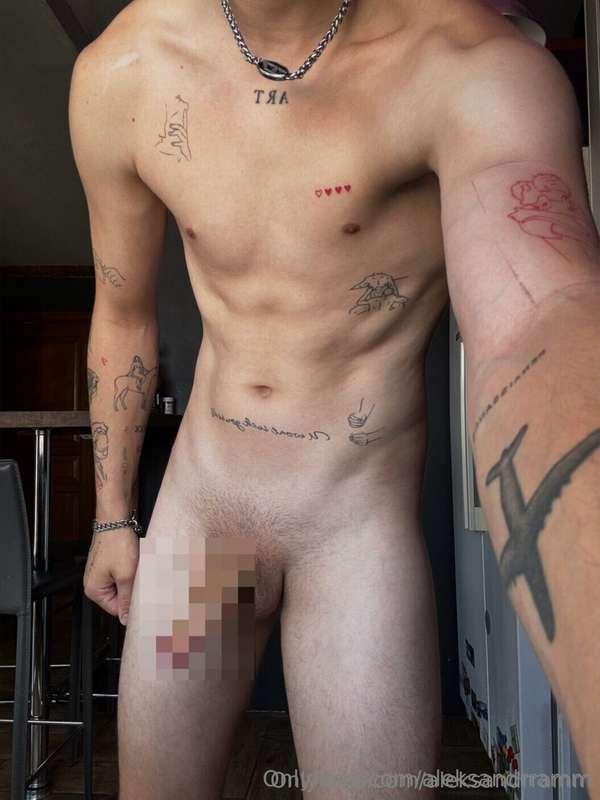 Clothes are optional tonight 😏