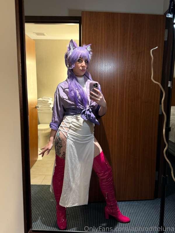 Did you guys see my Blaze the Cat cosplay I did for Anime De..