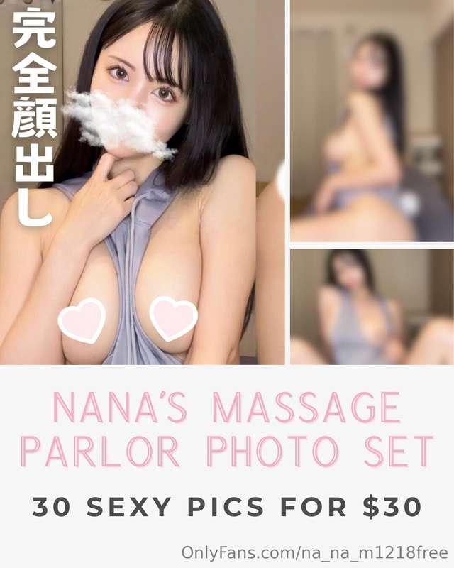 Today's content on my page is pictures from Nana’s Massage P..