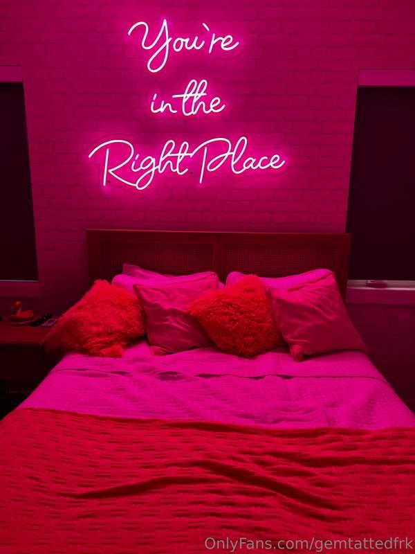 “You’re in the Right Place”   I’m bringing you guys along fo..