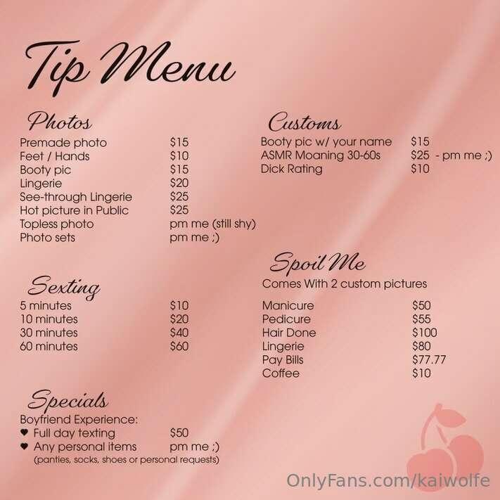 My Menu 🥰🥰🥰 Can't wait to interact with you all 😇🤭