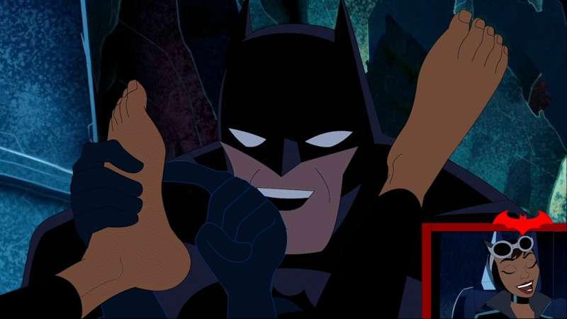 Catwoman Lickled and Tickled