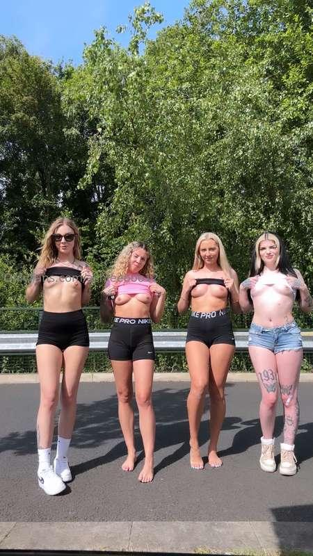 4 girls and your cock ?  Could you handle that for longer th..