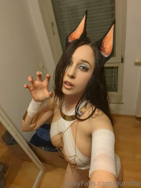 I'm going as Anubis to my own party😈 Hosting it at my home a..