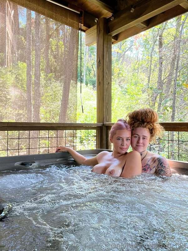 We rented this cabin in the woods thinking we would explore ..