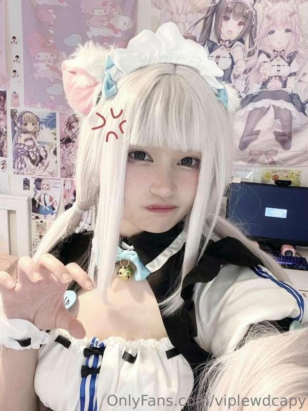 vanilla cosplay // cat girl pics dump (sfw)