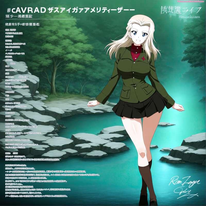 Klara of Girls und Panzer Sexy Poses [Gen 2.5]