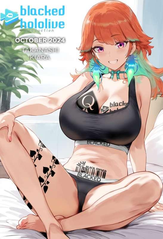 Blacked x Hololive: Takanashi Kiara
