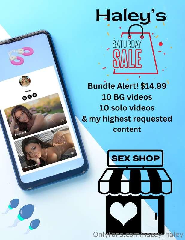 💦 Saturday Sale Bundle 3: $14.99 💦🌟 10 BG videos🌟 10 solo vi..