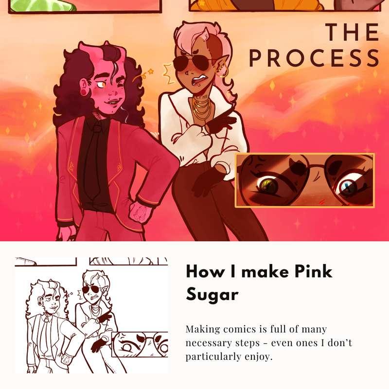 How I Make Pink Sugar