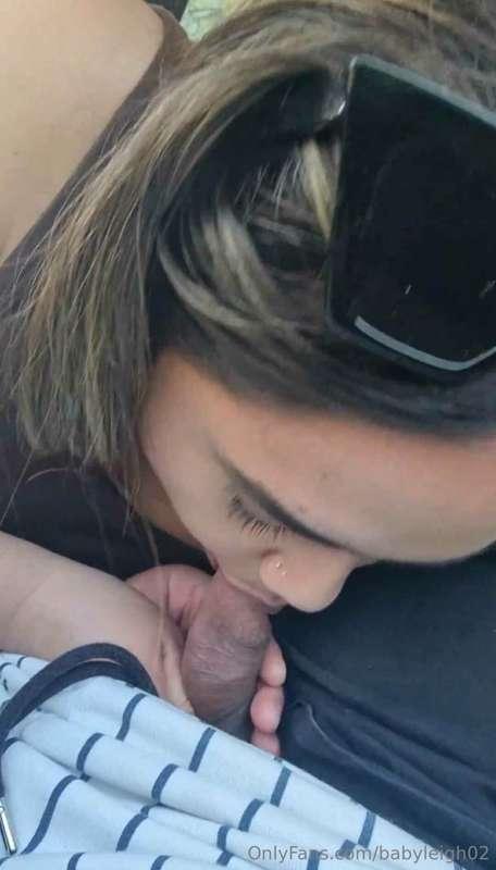 Nearly got caught sucking dick in public! 😵 Check your dms f..