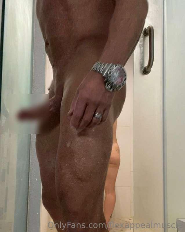 VIP Teaser...

My fat cock still slick with my own cum, afte..