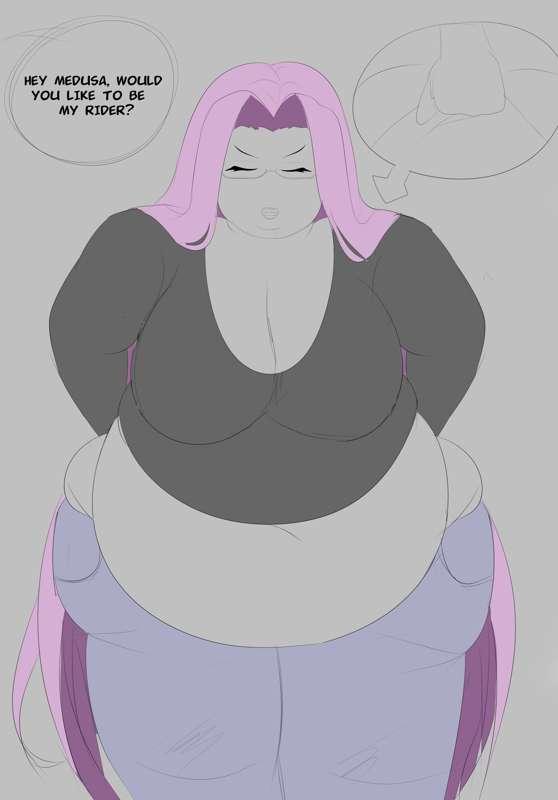 Fat Medusa (Fate sketch)