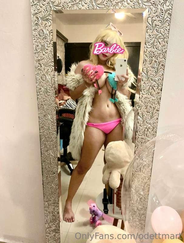 Barbie coquetona 🤤 💕🤍🐩 💦