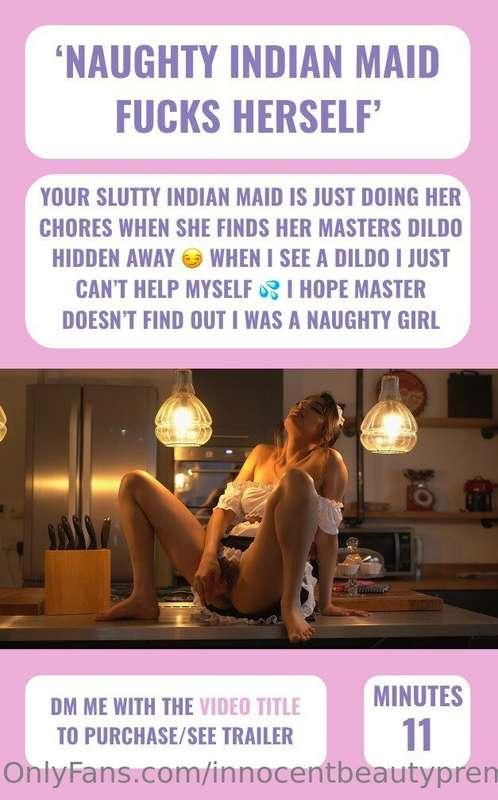 your slutty Indian maid is just doing her chores when she fi..