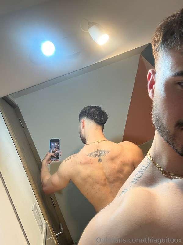 My back or my cock in the front, leave me a comment what you..