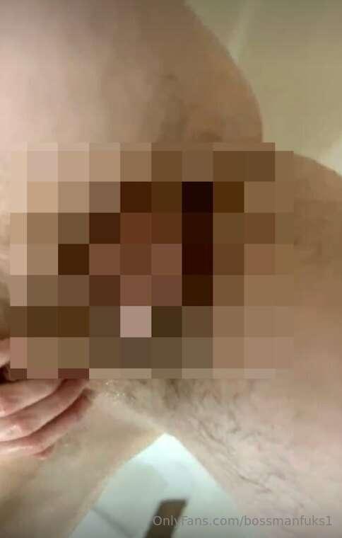 up to no good this morning in the shower playing with my ass..