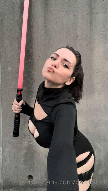 A Jedi in the streets but a Sith in the sheets 😈 Or maybe a ..