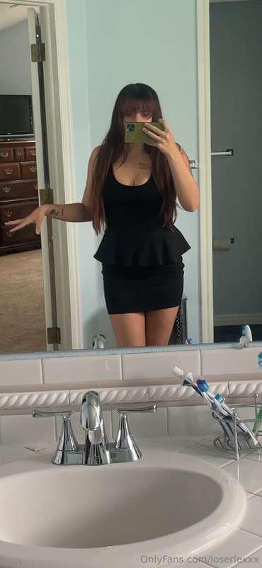 never had anywhere to wear this :/