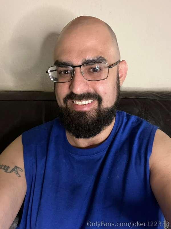 New blue muscle shirt!