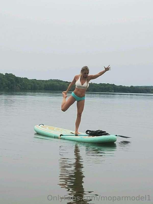 Loving my new paddleboard!