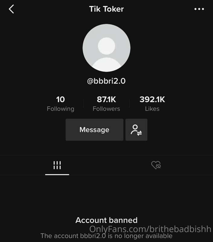 TikTok banned me again 🙄 please go follow both of my new Tik..