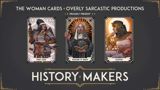 Our Kickstarter collab with The Woman Cards is live!