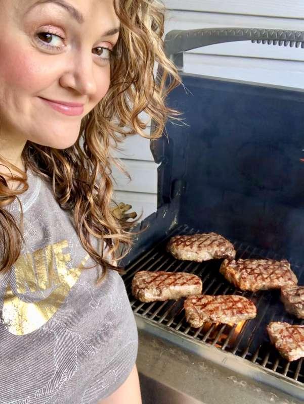 I’m the grill master 😁🥩❤️