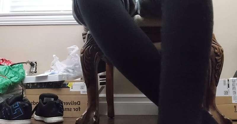 Pov, you snuck under my desk~