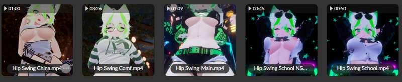 Snips of the Pacman Hip Swing