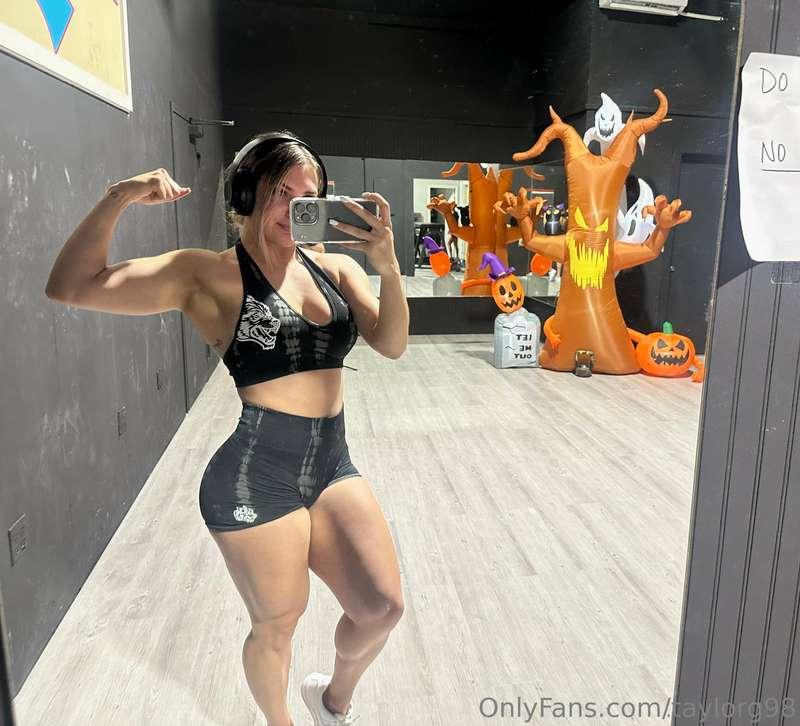 Flexing hard and keeping it flirty. Ready to join the fun? 😉..