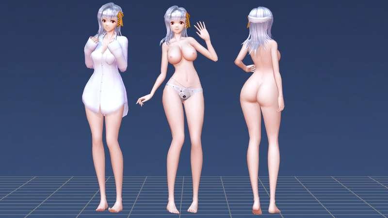 MMD Nikke Modernia Pijama