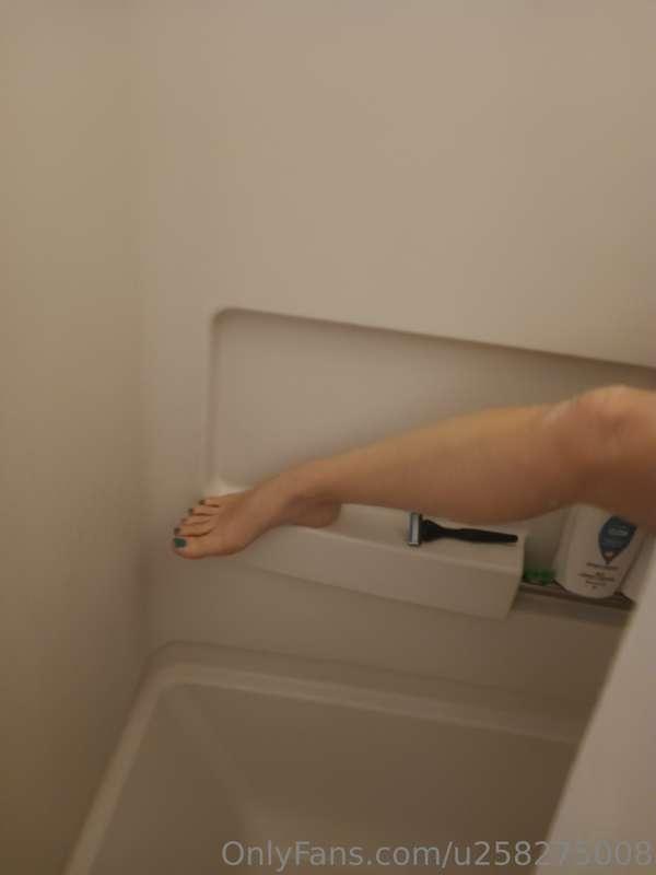 Shaving... Want to see more?  DM me, hun