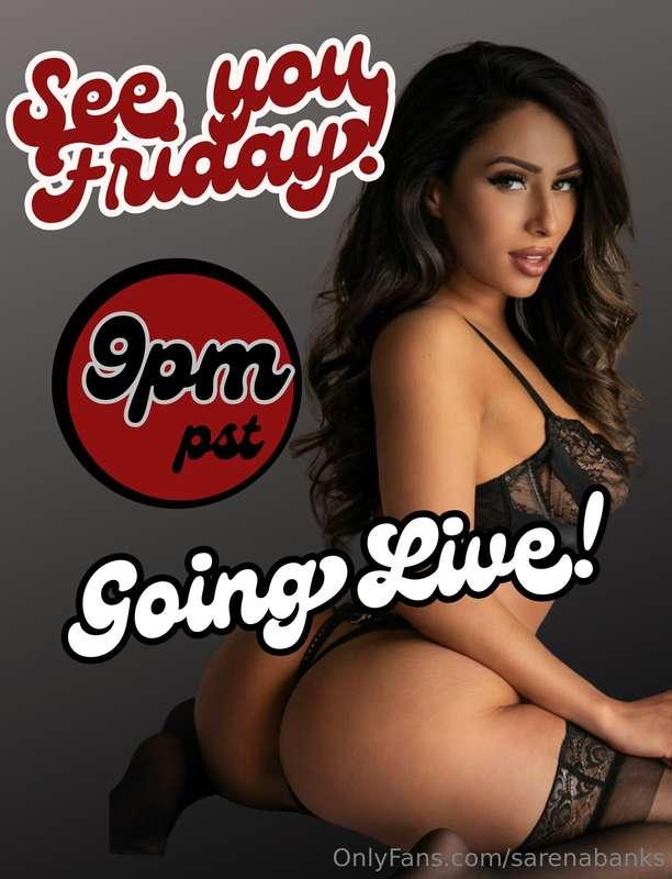 See you tomorrow night! 💋