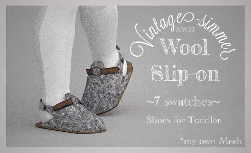 ˗ˏˋWool Slip-on ˎˊ˗ Public realase: November 8