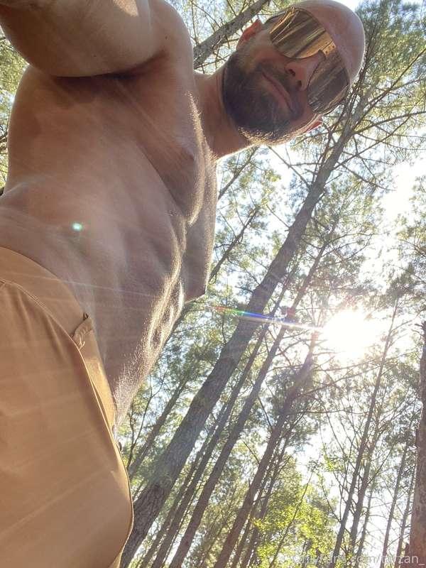 Bulge in the woods