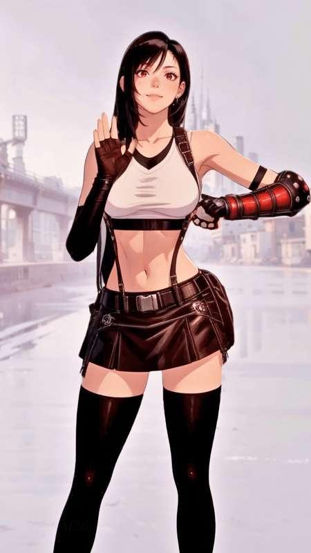 Tifa Lockhart gambare dance