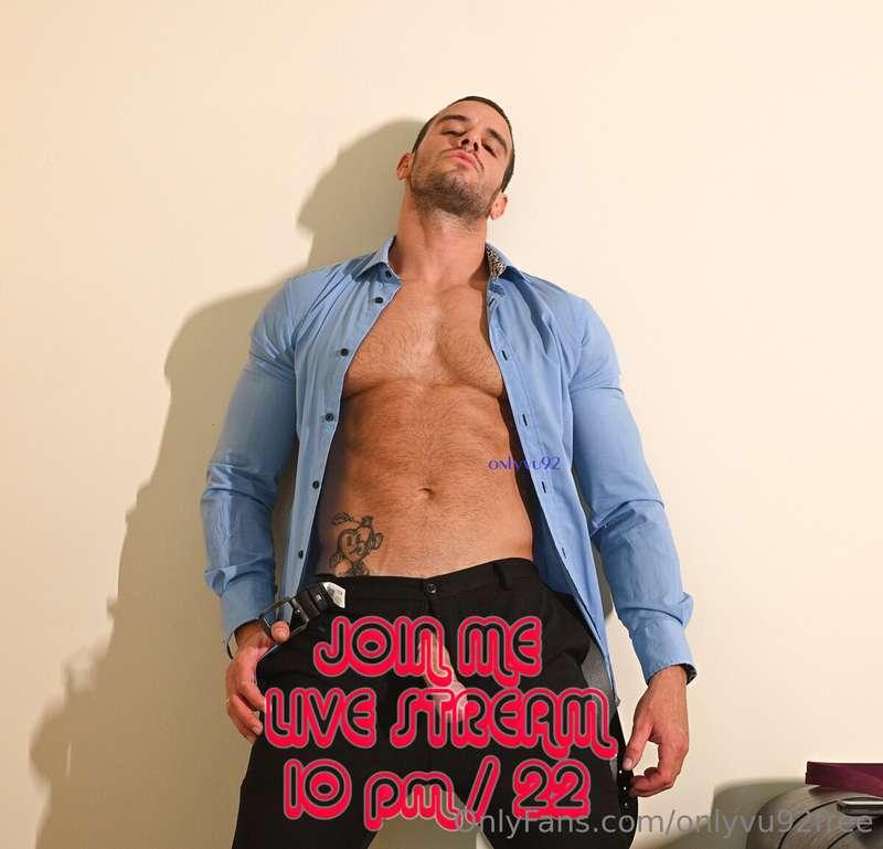 WAITING FOR YOU TONIGHT LIVE SHOW AT 10 PM /22 Hhttps://only..