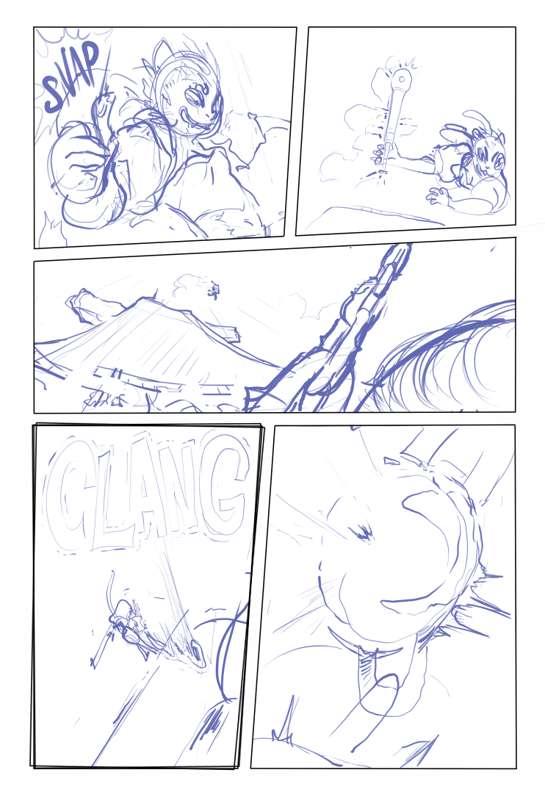 Sketch Sunday 7/29 - Seven Skies 4
