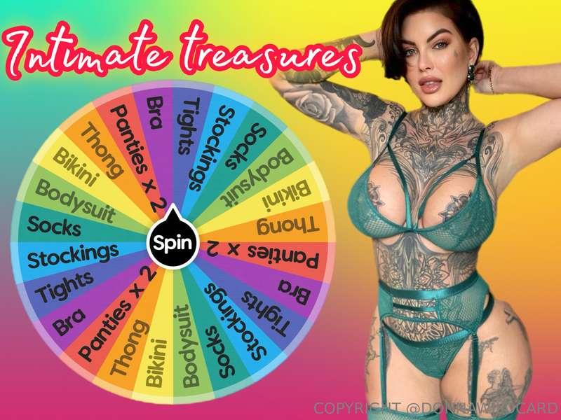 🍓🍓 INTIMATE TREASURES🍓🍓 Join the fun and give the wheel a wh..