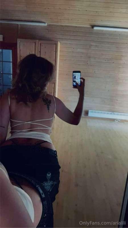 It's always been my fantasy to be pressed against the mirror..
