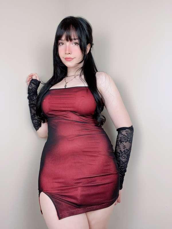 How about girl with a cock in a red dress? hmmm😋